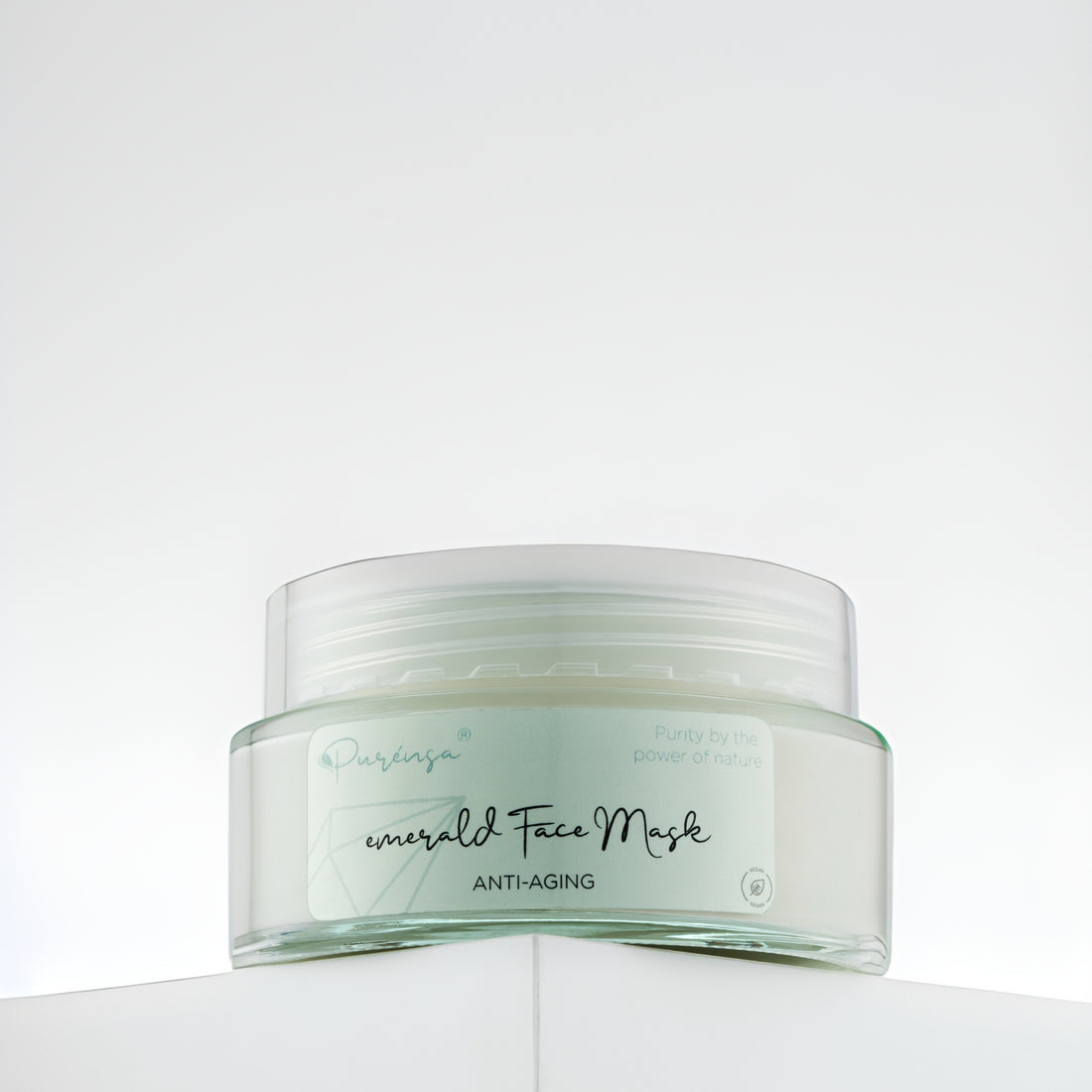 Emerald Face Mask I with Kaolin and Emerald Powder