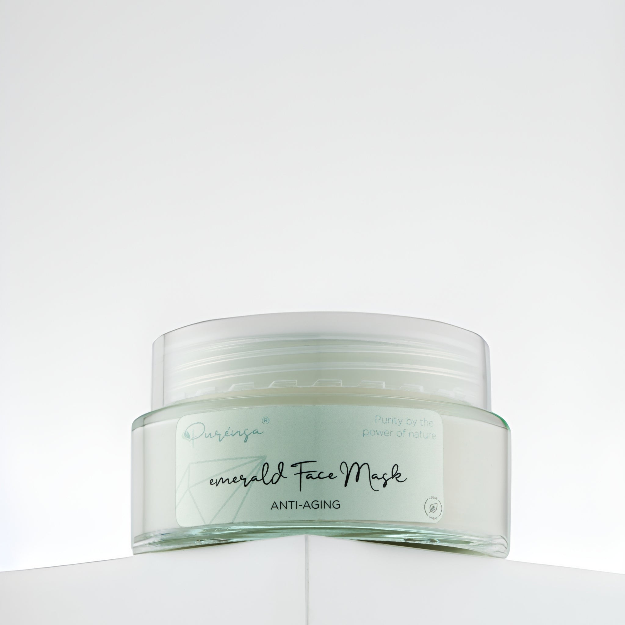 Emerald Face Mask I with Kaolin and Emerald Powder