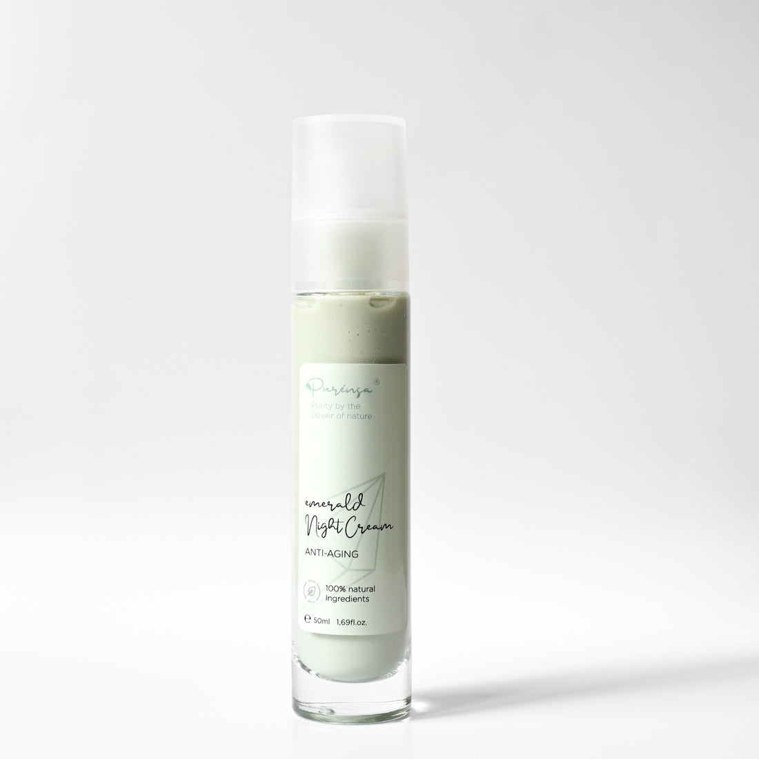 Emerald Night Cream I with Squalane &amp; Emerald Powder