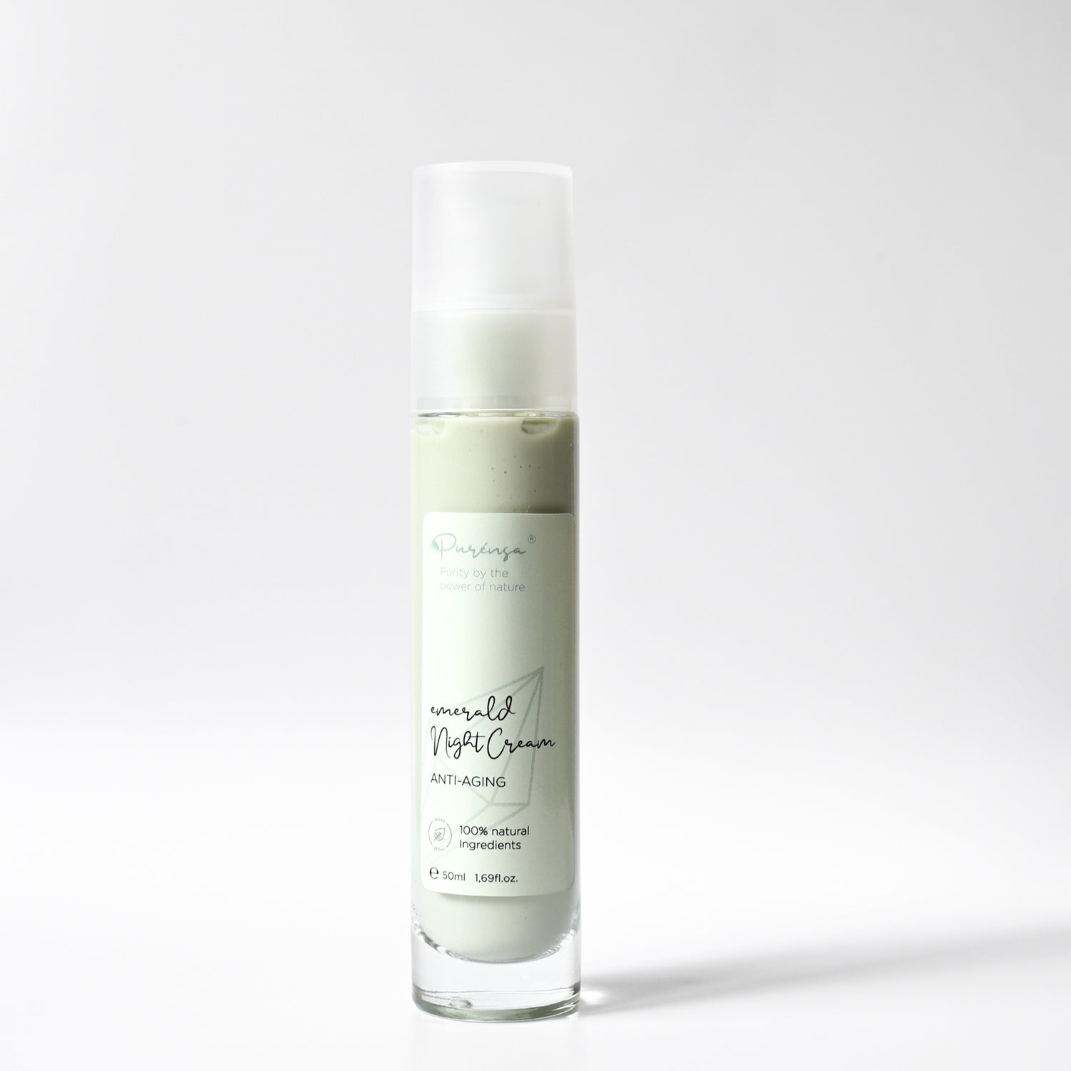 Emerald Night Cream I with Squalane &amp; Emerald Powder