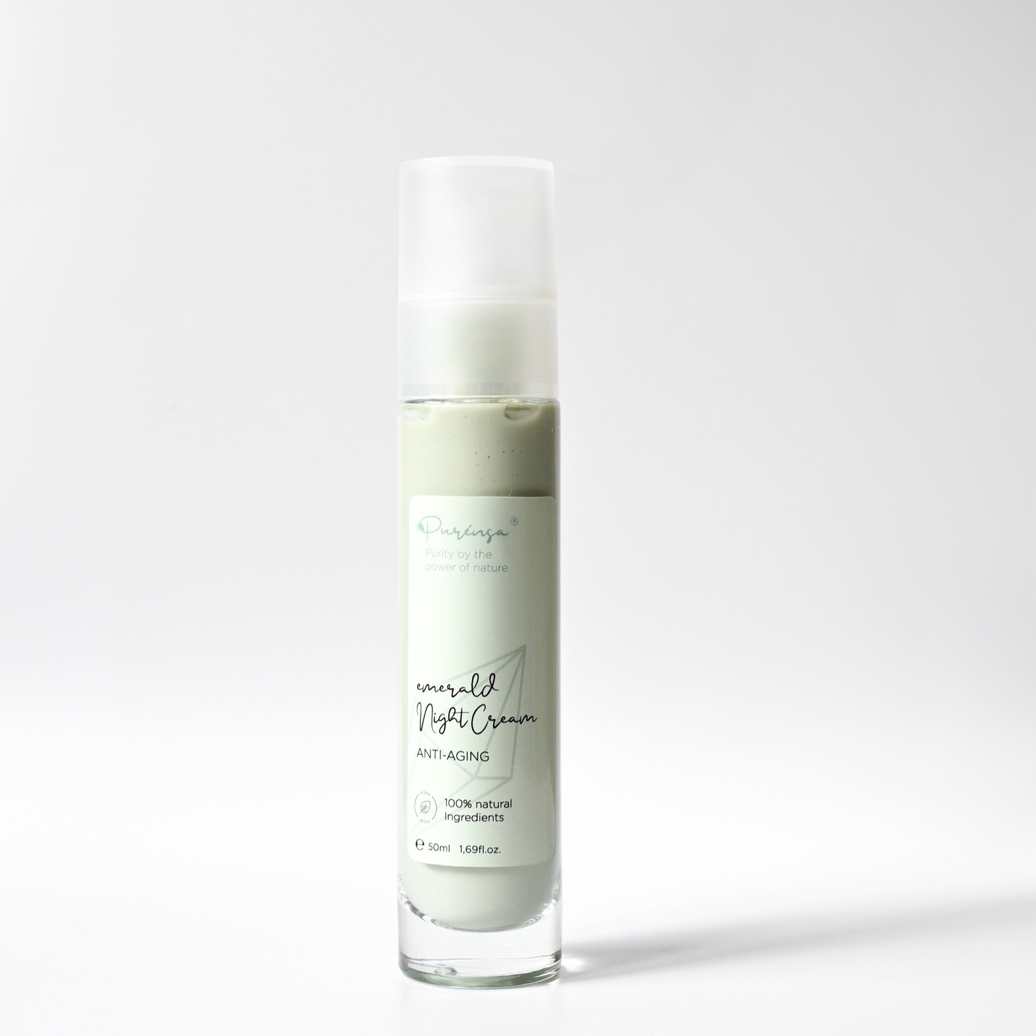 Emerald Night Cream I with Squalane &amp; Emerald Powder